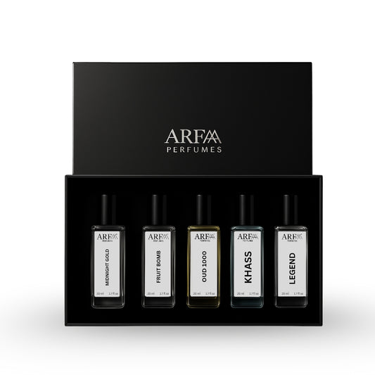 ARFAA PERFUMES CHARM COLLECTION GIFT SET |PACK OF 5