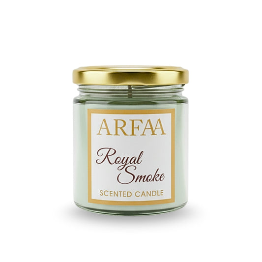 ARFAA - ROYAL SMOKE | OUD SCENTED CANDLE