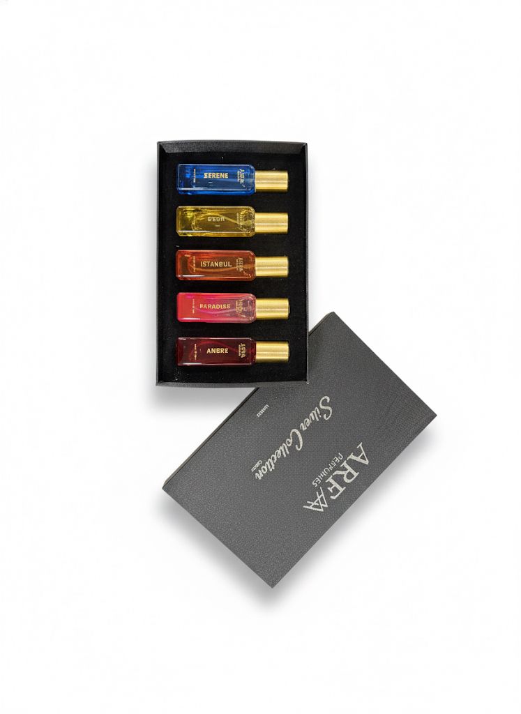 ARFAA PERFUMES SILVERCOLLECTION GIFT SET |PACK OF 5