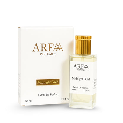 MIDNIGHT GOLD- 50 ML UNISEX LUXURY PERFUME