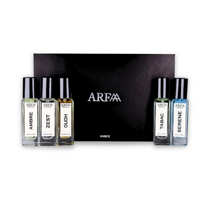 LUXURY UNISEX PERFUMES GIFT SET - PACK OF 5 for gifting