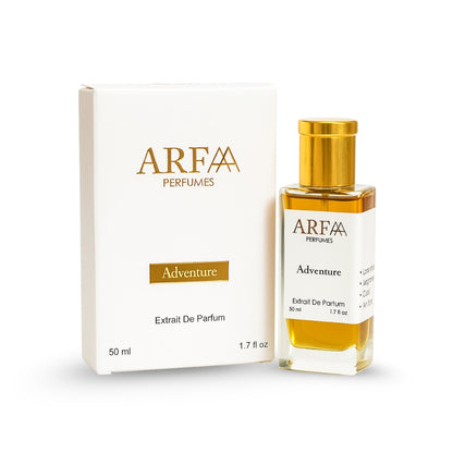 ADVENTURE - 50 ML UNISEX LUXURY PERFUME | ARFAA PERFUME