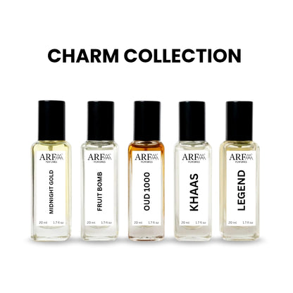 ARFAA PERFUMES CHARM COLLECTION GIFT SET |PACK OF 5