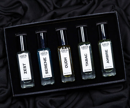 LUXURY UNISEX PERFUMES GIFT SET - PACK OF 5 for gifting