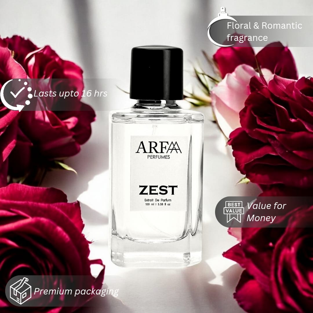 ZEST -100ML UNISEX LUXURY PERFUME