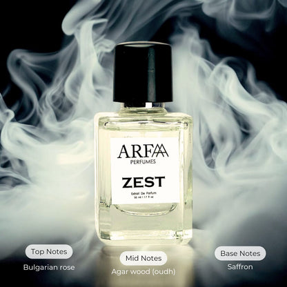 ZEST -50ML UNISEX LUXURY PERFUME