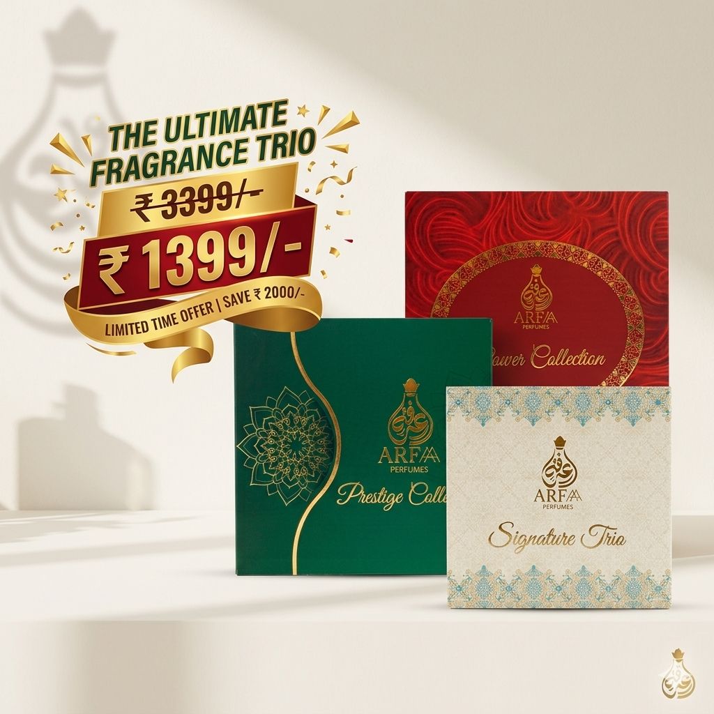 ARFAA PERFUMES : The Ultimate Fragrance Trio