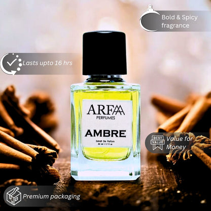 AMBRE -50ML UNISEX LUXURY PERFUME